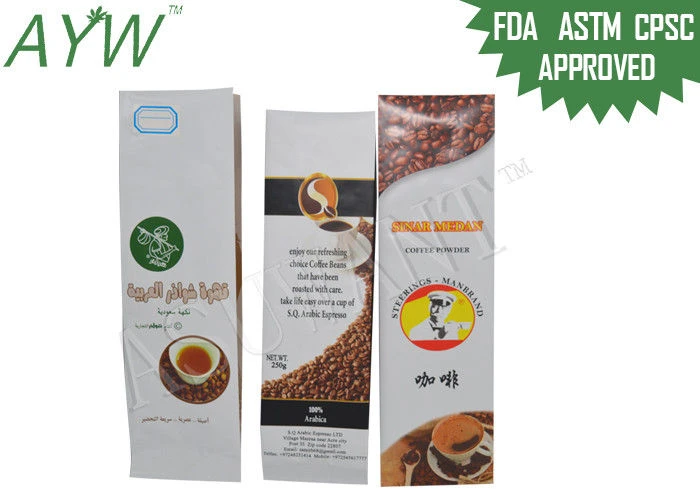 Bosses de te de cafè de cafè negre mat acabades lateral lateral llauna de llauna amb etiqueta privada