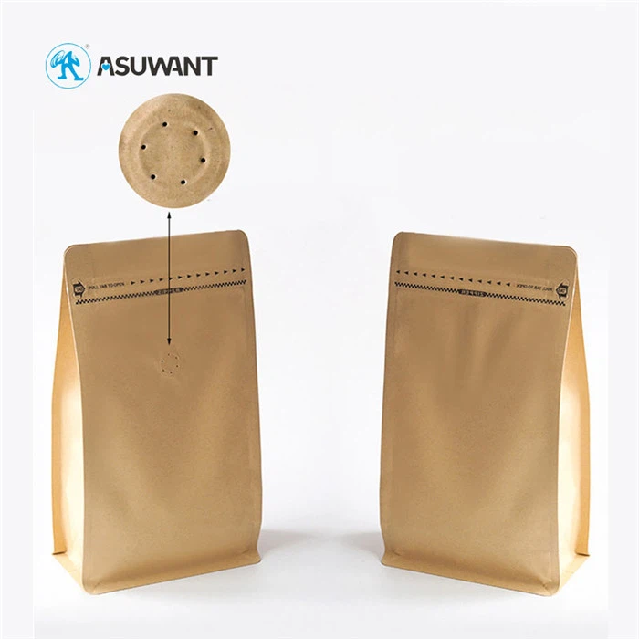 Home Resealable Kraft Paper Zipper Bags Smell Proof For Bamboo Charcoal Shoe Deodorizer