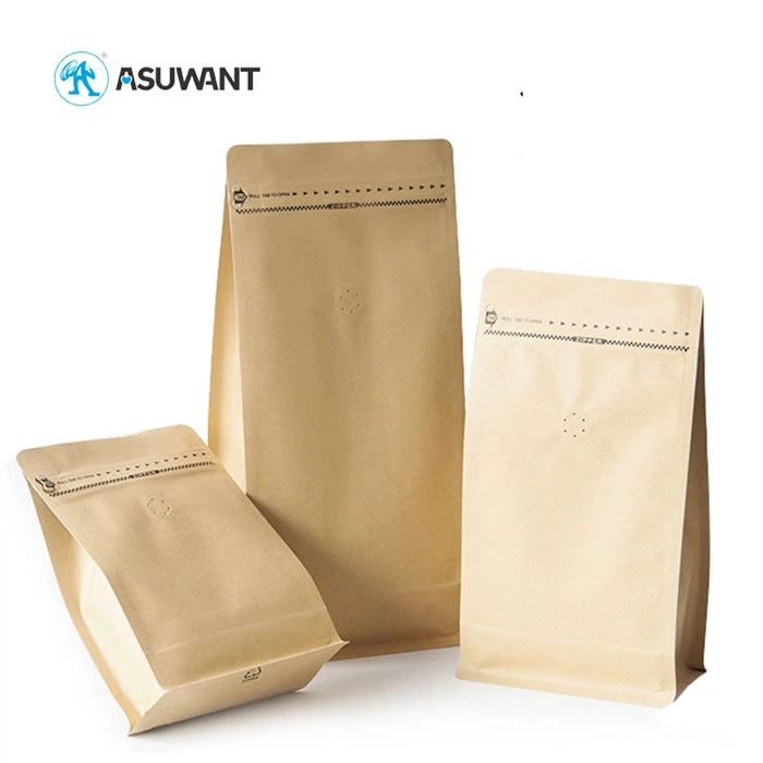 Home Resealable Kraft Paper Zipper Bags Smell Proof For Bamboo Charcoal Shoe Deodorizer