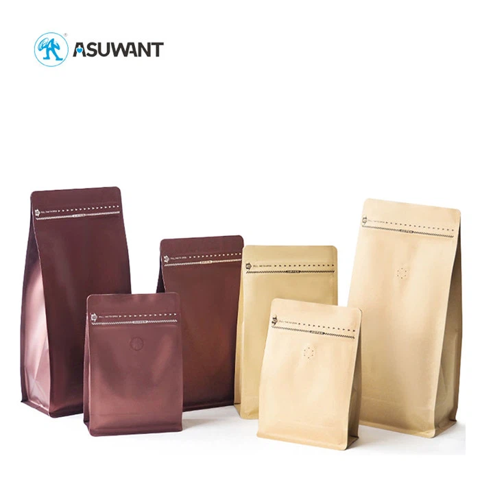 Home Resealable Kraft Paper Zipper Bags Smell Proof For Bamboo Charcoal Shoe Deodorizer
