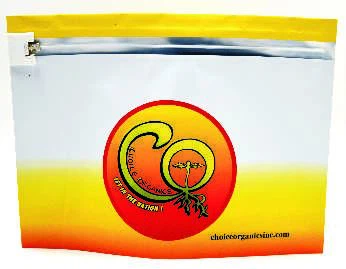 Bossa de cànnabis a prova infantil a prova infantil