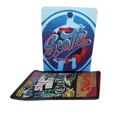 Reseal medical marihuana bosses de bloqueig de cremallera de plàstic per a males herbes CBD